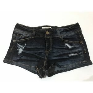 2.1 DENIM | NWOT - Distressed Shorts -- 27
